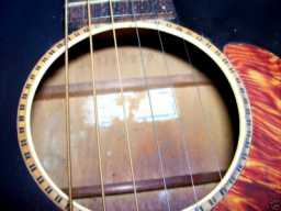 SS Stewart Dreadnaught Jumbo 1940's soundhole.jpg